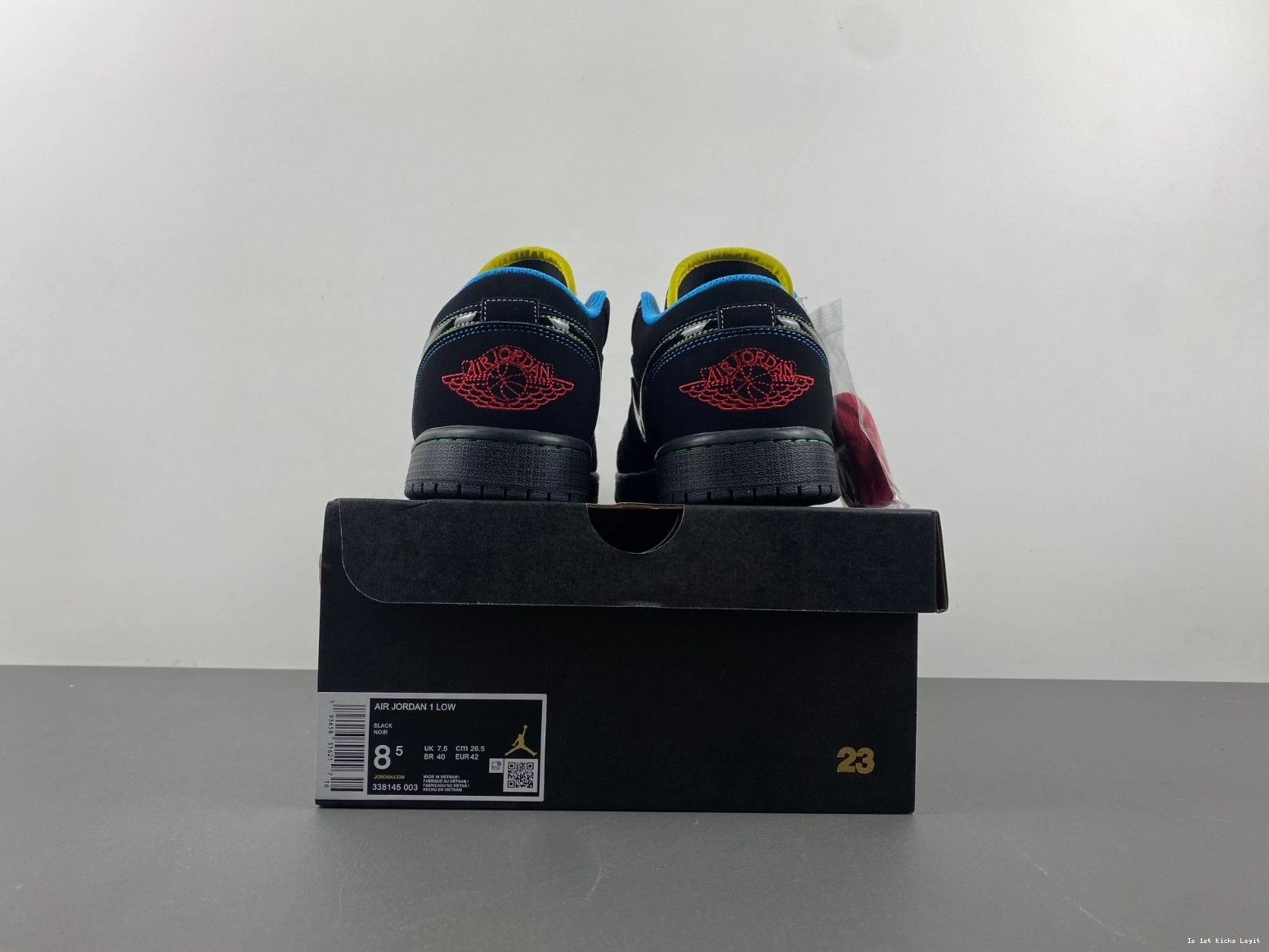 Air 338145‑003 Low 1 'Olympic' Jordan Phat 1113